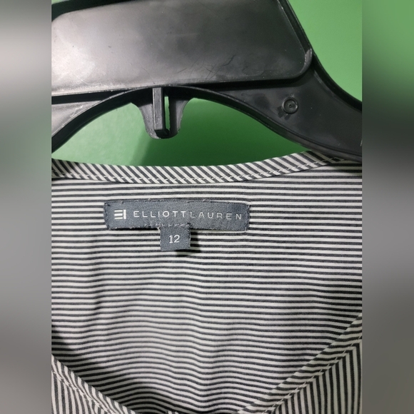 Elliott Lauren Striped Blouse - Picture 1 of 5
